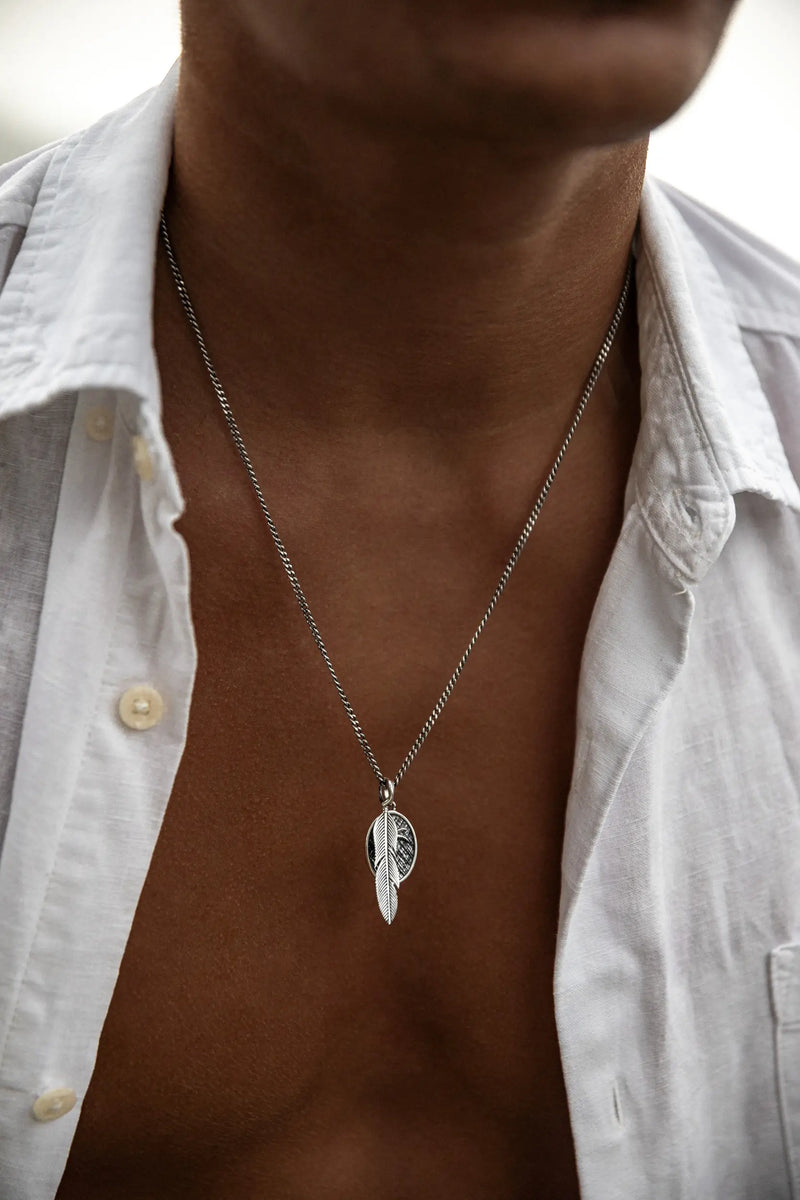 Pendentif Plume