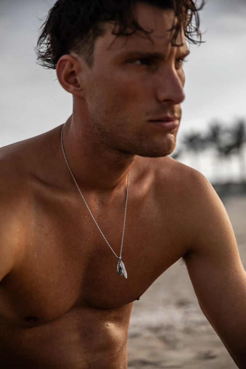 Pendentif Plume