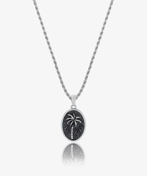 Rope Palm Tree Necklace