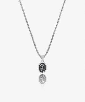 Rope Rose Necklace