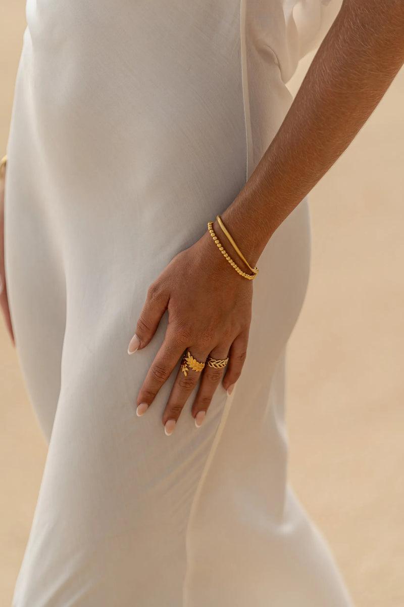 Bracelet Perles en or