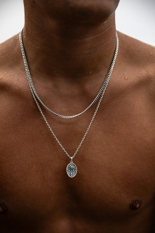 Palm tree pendant